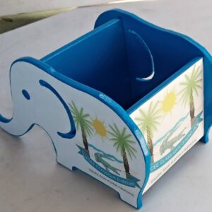 Elephant porte-stylo
